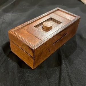 Handmade Wooden Puzzle Box